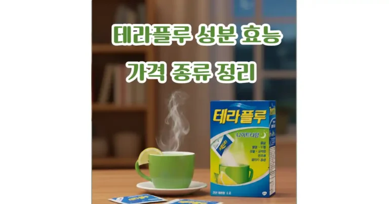 테라플루 나이트 성분 효능